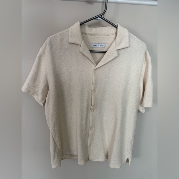 Zara men’s summer shirt size Large PTP is 20 beautiful for warm weather - Picture 1 of 4